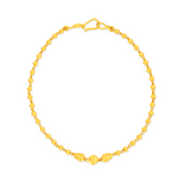 22K Gold Timeless Beaded Bracelet